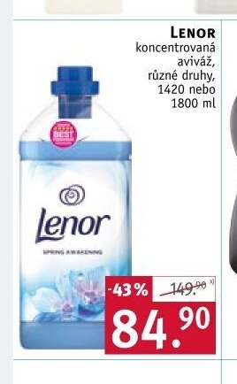 Lenor koncentrovaná aviváž