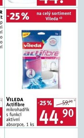 VILEDA Actifibre mikrohadrík
