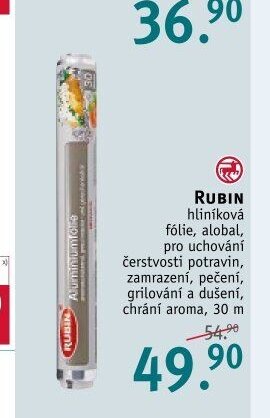 RUBIN hliníková fólie