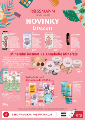 aktuální leták ROSSMANN drogerie 2.3.2022-29.3.2022