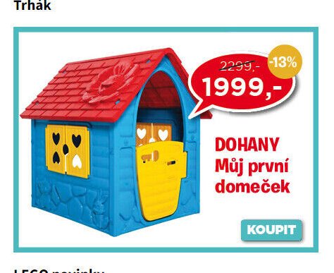 Dohany Můj první domeček - Pompo aktualniletaky.eu