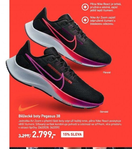 Běžecké boty Nike Pegasus 38