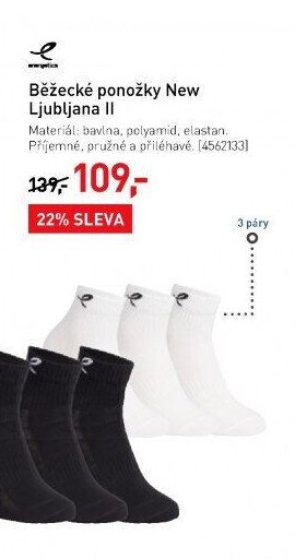 Běžecké ponožky New Ljubljana II