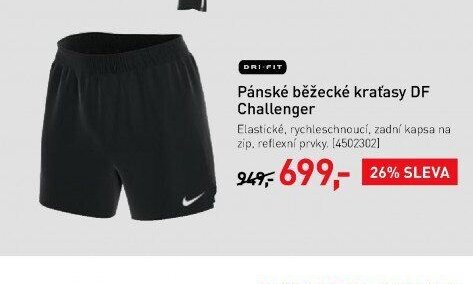 Pánské běžecké kraťasy DF Challenger