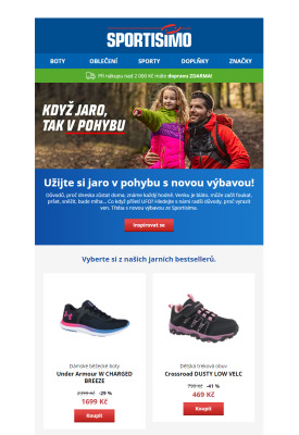 aktuální leták Sportisimo 3.3.2022-8.3.2022