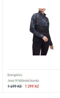 Energetics Jessi IV běžecká bunda