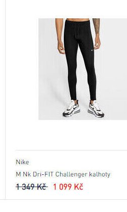 Nike M Nk Dri-FIT Challenger kalhoty