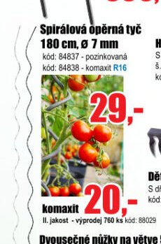 Spirálová opěrná tyč 180 cm - EVA.cz aktualniletaky.eu