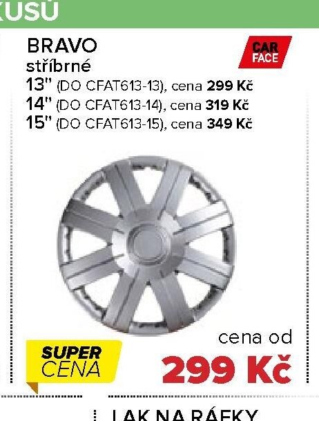 BRAVO stříbrné