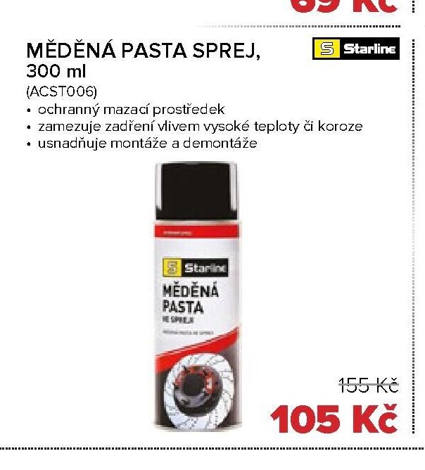 MĚDĚNÁ PASTA SPREJ