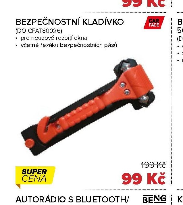 BEZPEČNOSTNÍ KLADÍVKO