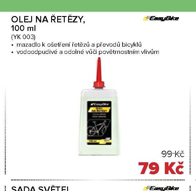 OLEJ NA ŘETĚZY, 100 ml