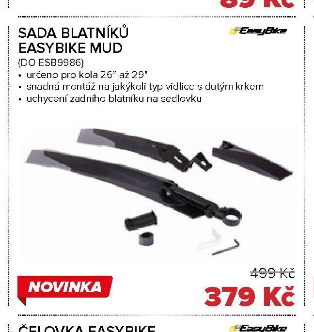 SADA BLATNÍKŮ EASYBIKE MUD