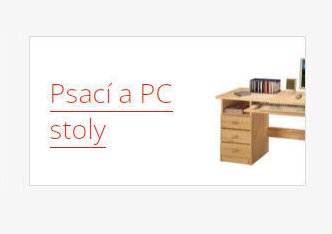 Psací a PC stoly