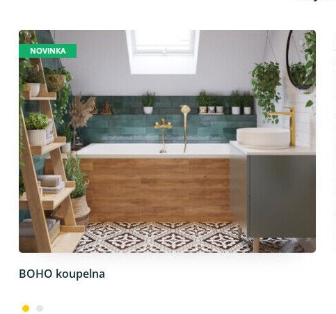 BOHO koupelna