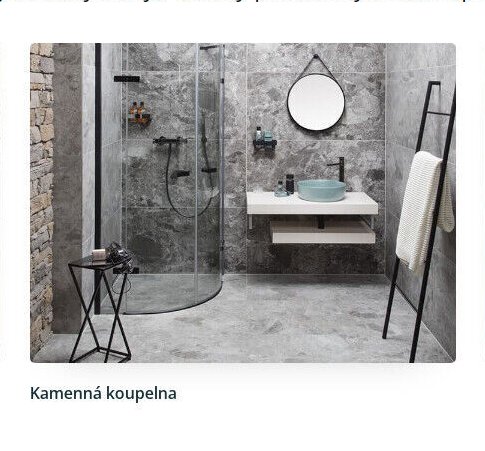 Kamenná koupelna