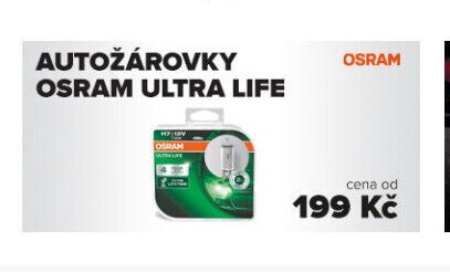 Autožárovky OSRAM Ultra Life