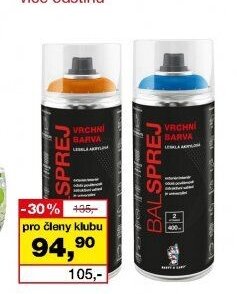 BALSPREJ email, základ a lak akrylový 400 ml