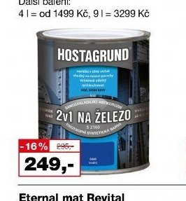 HOSTAGRUND 2v1 na železo S2160