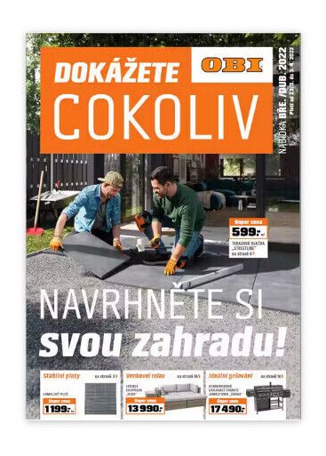 Dokážete cokoliv - OBI leták