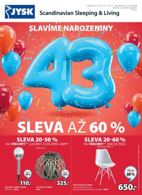 aktuální leták Jysk 23.3.2022-5.4.2022