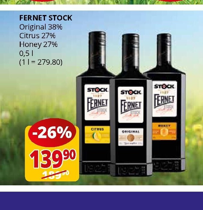 FERNET STOCK