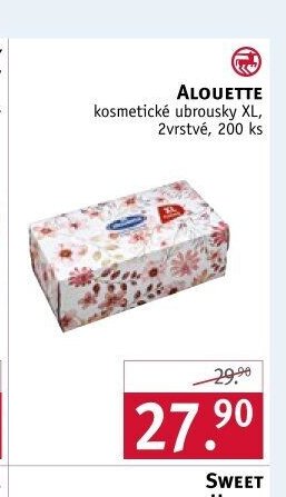 ALOUETTE kosmetické ubrousky XL, 2vrstvé, 200 ks