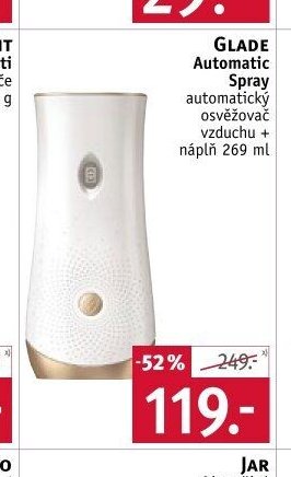 GLADE Automatic Spray automatický osvěžovač vzduchu + náplň 269 ml
