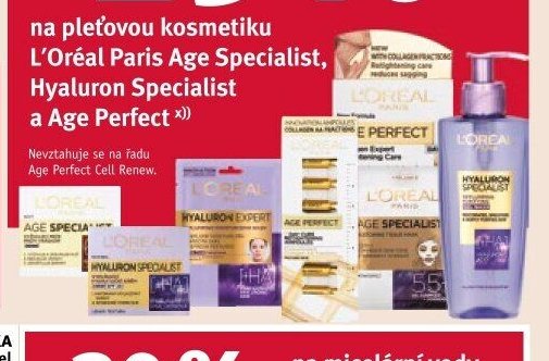 L'Oréal Paris pleťová kosmetika