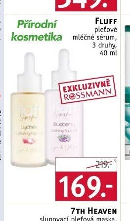 Fluff pleťové mléčné sérum