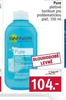 Garnier Pure pleťové tonikum