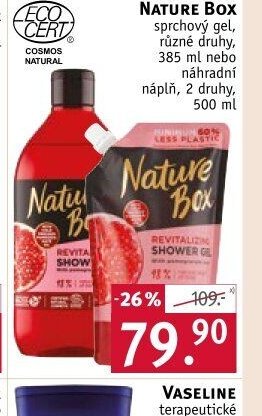Nature Box sprchový gel