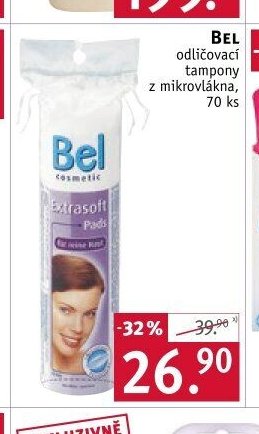 Bel odličovací tampony z mikrovlákna, 70 ks
