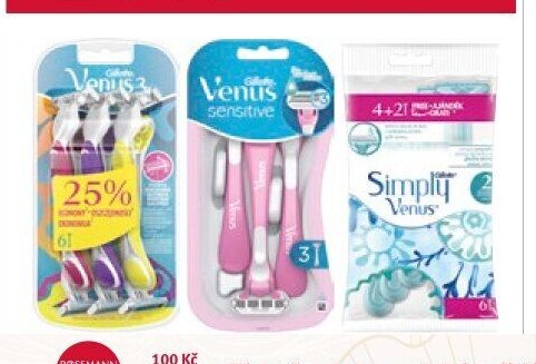 Gillette Venus jednorázové holicí strojky