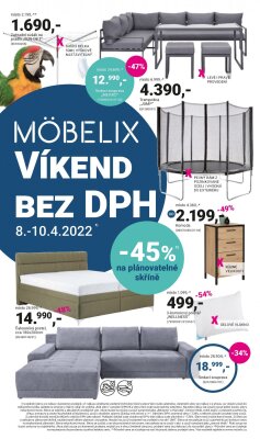 aktuální leták Möbelix 4.4.2022-20.4.2022