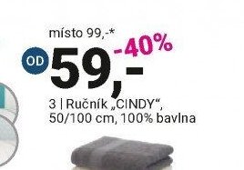 Ručník CINDY - Möbelix aktualniletaky.eu