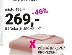 Deka KUSCHELIX - Möbelix aktualniletaky.eu