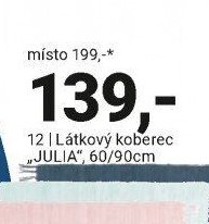 Látkový koberec JULIA - Möbelix aktualniletaky.eu