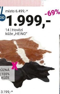 Hovězí kůže HEINO - Möbelix aktualniletaky.eu