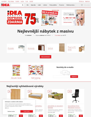 aktuální leták IDEA nábytek 5.4.2022-11.4.2022