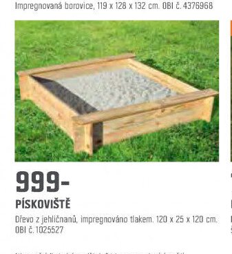 PÍSKOVIŠTĚ - OBI aktualniletaky.eu