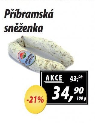 Příbramská sněženka - ZEMAN maso - uzeniny aktualniletaky.eu