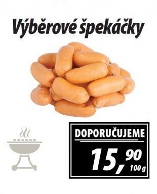 Výběrové špekáčky - ZEMAN maso - uzeniny aktualniletaky.eu