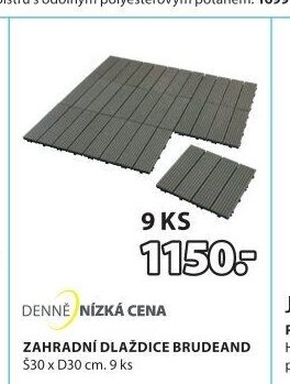 ZAHRADNÍ DLAŽDICE BRUDEAND
