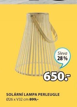 SOLÁRNÍ LAMPA PERLEUGLE