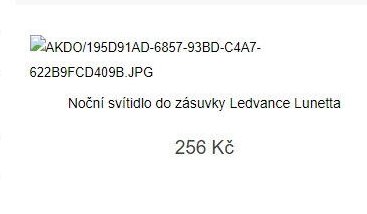 Noční svítidlo do zásuvky Ledvance Lunetta