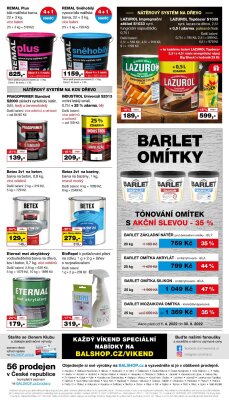 aktuální leták Barvy a laky drogerie 12.4.2022-1.5.2022