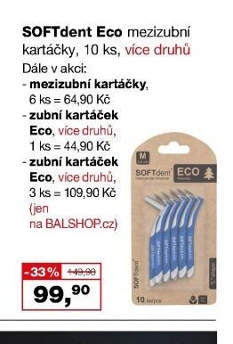 SOFTdent Eco mezizubní kartáčky