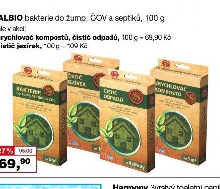 BALBIO bakterie do žump, ČOV a septiků, 100 g
