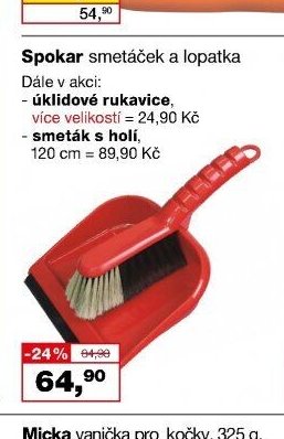 Spokar smetáček a lopatka